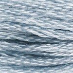 DMC fil de coton à broder (8m) - Gris et Noir - DMC Cotton Embroidery Floss (8,7y) - Gray and Black