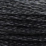 DMC fil de coton à broder (8m) - Gris et Noir - DMC Cotton Embroidery Floss (8,7y)  - Gray and Black