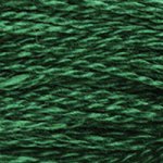 DMC fil de coton à broder (8m) - Verts foncés - DMC Cotton Embroidery Floss (8,7y)  - Dark Green