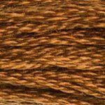 DMC fil de coton à broder (8m) - Marron - DMC Cotton Embroidery Floss (8,7y) - Brown