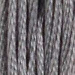 DMC fil de coton à broder (8m) - Gris et Noir - DMC Cotton Embroidery Floss (8,7y) - Gray and Black