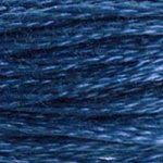 DMC fil de coton à broder (8m) - Bleu - DMC Cotton Embroidery Floss (8,7y) - Blue