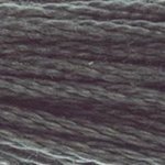 DMC fil de coton à broder (8m) - Gris et Noir - DMC Cotton Embroidery Floss (8,7y) - Gray and Black