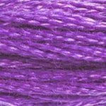 DMC fil de coton à broder (8m) - DMC Cotton Embroidery Floss (8,7y)  - Mauve / Violet