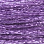 DMC fil de coton à broder (8m) - DMC Cotton Embroidery Floss (8,7y) - Mauve / Violet