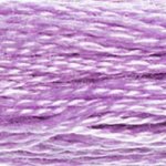 DMC fil de coton à broder (8m) - DMC Cotton Embroidery Floss (8,7y) - Mauve / Violet