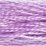 DMC fil de coton à broder (8m) - DMC Cotton Embroidery Floss (8,7y)  - Mauve / Violet