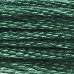 DMC fil de coton à broder (8m) - Verts foncés - DMC Cotton Embroidery Floss (8,7y)  - Dark Green