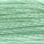 DMC fil de coton à broder (8m) - Verts pâles - DMC Cotton Embroidery Floss (8,7y)  - Light Green