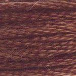 DMC fil de coton à broder (8m) - Marron - DMC Cotton Embroidery Floss (8,7y) - Brown