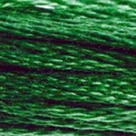 DMC fil de coton à broder (8m) - Verts foncés - DMC Cotton Embroidery Floss (8,7y)  - Dark Green