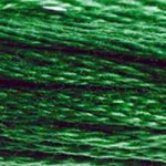 DMC fil de coton à broder (8m) - Verts foncés - DMC Cotton Embroidery Floss (8,7y)  - Dark Green