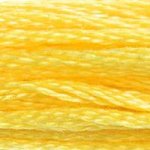 DMC fil de coton à broder (8m) - Jaune - DMC Cotton Embroidery Floss (8,7y)  - Yellow