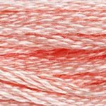 DMC fil de coton à broder (8m) - DMC Cotton Embroidery Floss (8,7y)  - Rose / Terracotta