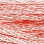 DMC fil de coton à broder (8m) - DMC Cotton Embroidery Floss (8,7y)  - Rose / Terracotta