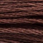 DMC fil de coton à broder (8m) - Marron - DMC Cotton Embroidery Floss (8,7y) - Brown