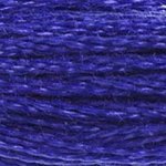 DMC fil de coton à broder (8m) - Bleu - DMC Cotton Embroidery Floss (8,7y) - Blue