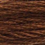 DMC fil de coton à broder (8m) - Marron - DMC Cotton Embroidery Floss (8,7y)  - Brown