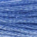 DMC fil de coton à broder (8m) - Bleu - DMC Cotton Embroidery Floss (8,7y) - Blue
