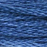 DMC fil de coton à broder (8m) - Bleu - DMC Cotton Embroidery Floss (8,7y)  - Blue