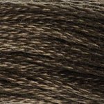 DMC fil de coton à broder (8m) - Marron - DMC Cotton Embroidery Floss (8,7y) - Brown