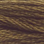 DMC fil de coton à broder (8m) - Marron - DMC Cotton Embroidery Floss (8,7y) - Brown