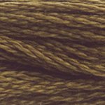 DMC fil de coton à broder (8m) - Marron - DMC Cotton Embroidery Floss (8,7y)  - Brown