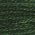 DMC fil de coton à broder (8m) - Verts foncés - DMC Cotton Embroidery Floss (8,7y)  - Dark Green