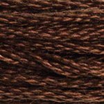 DMC fil de coton à broder (8m) - Marron - DMC Cotton Embroidery Floss (8,7y) - Brown