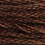 DMC fil de coton à broder (8m) - Marron - DMC Cotton Embroidery Floss (8,7y)  - Brown