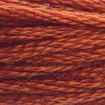 DMC fil de coton à broder (8m) - Marron - DMC Cotton Embroidery Floss (8,7y) - Brown