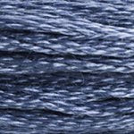 DMC fil de coton à broder (8m) - Gris et Noir - DMC Cotton Embroidery Floss (8,7y) - Gray and Black
