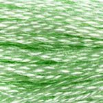DMC fil de coton à broder (8m) - Verts pâles - DMC Cotton Embroidery Floss (8,7y) - Light Green