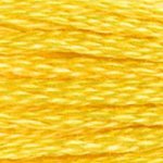 DMC fil de coton à broder (8m) - Jaune - DMC Cotton Embroidery Floss (8,7y)  - Yellow