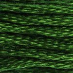 DMC fil de coton à broder (8m) - Verts foncés - DMC Cotton Embroidery Floss (8,7y)  - Dark Green