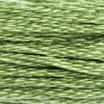 DMC fil de coton à broder (8m) - Verts pâles - DMC Cotton Embroidery Floss (8,7y) - Light Green