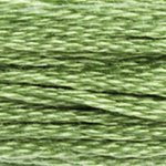 DMC fil de coton à broder (8m) - Verts pâles - DMC Cotton Embroidery Floss (8,7y)  - Light Green