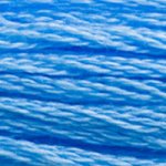 DMC fil de coton à broder (8m) - Bleu - DMC Cotton Embroidery Floss (8,7y) - Blue