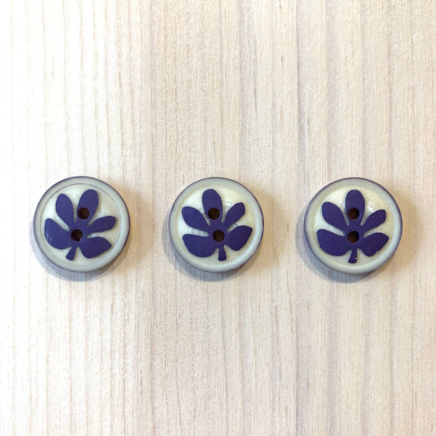 Boutons recyclés