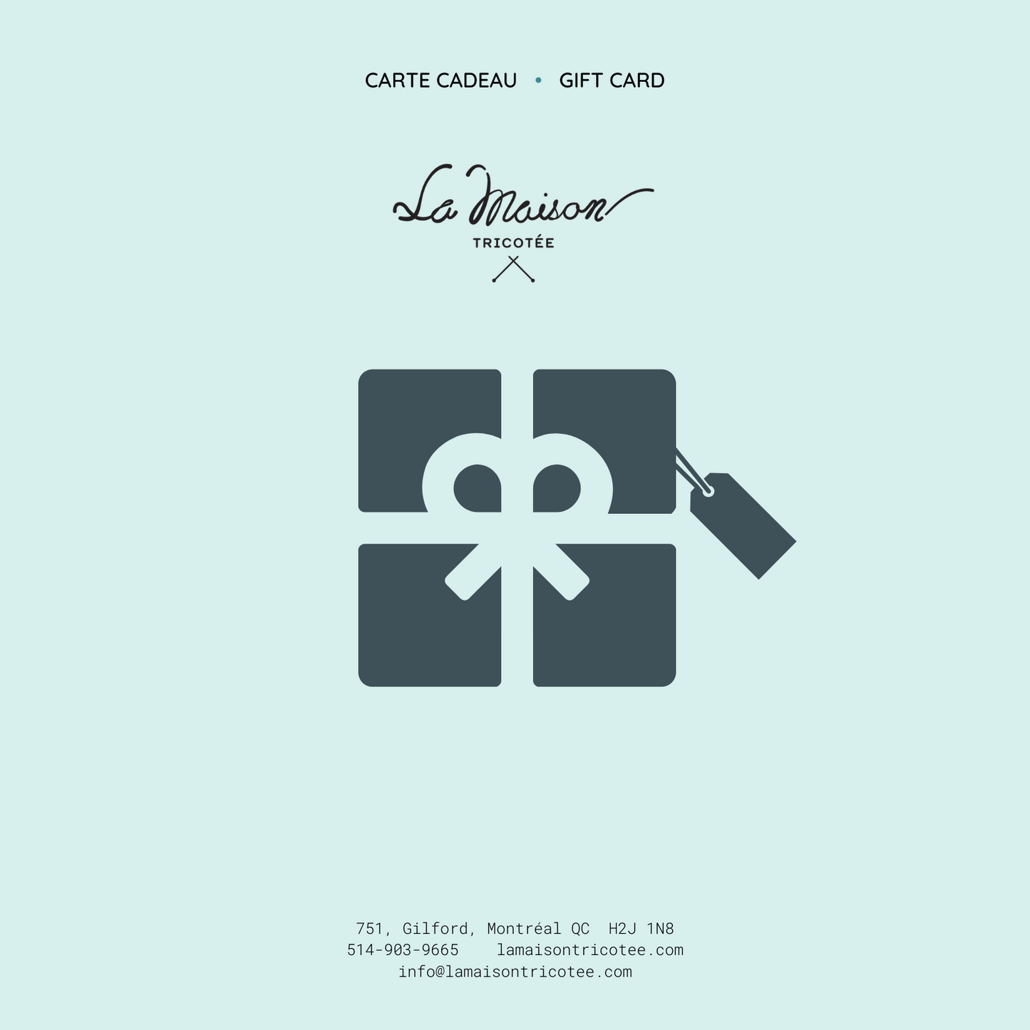 Gift card