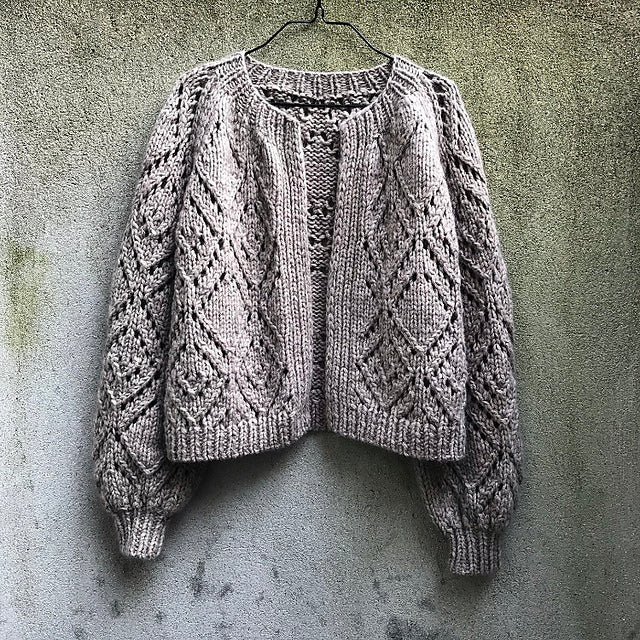 Cardigan Clotilde - Knitting for Olive