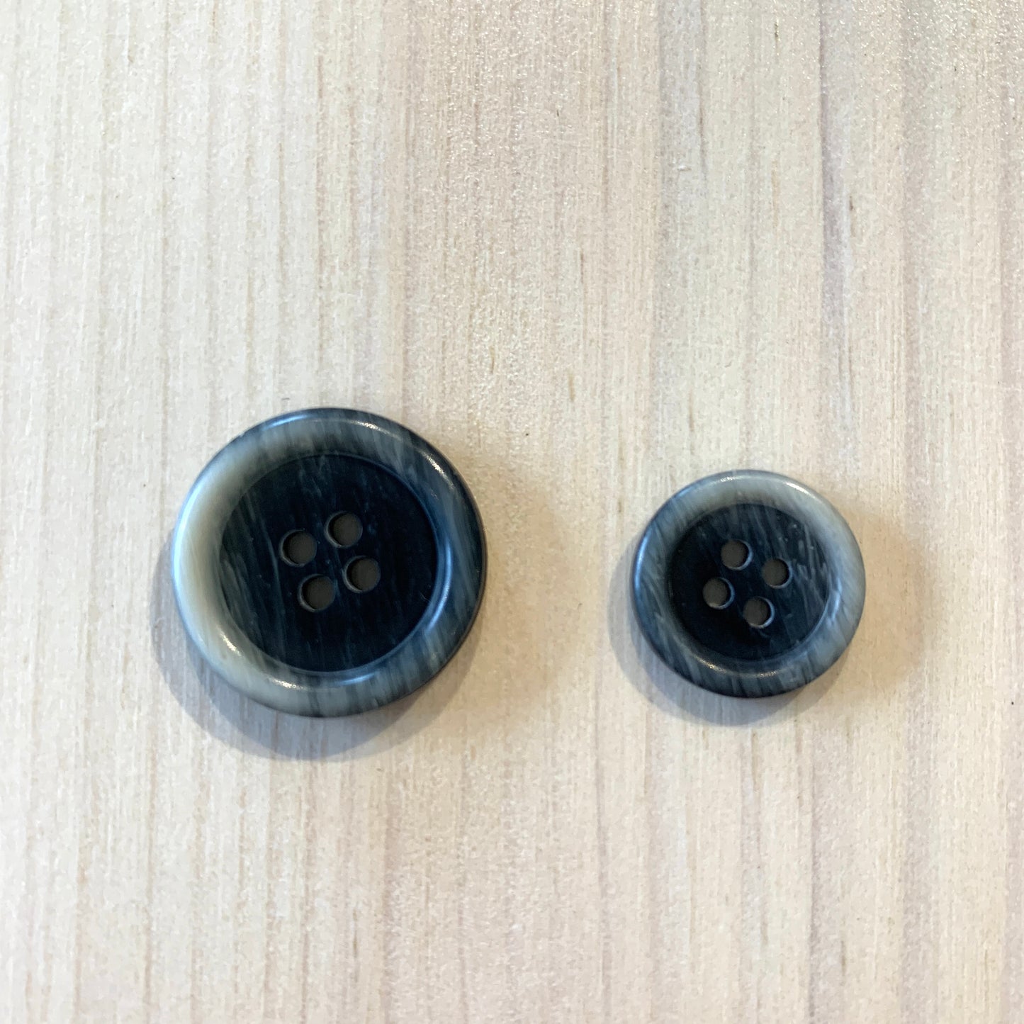 Boutons recyclés