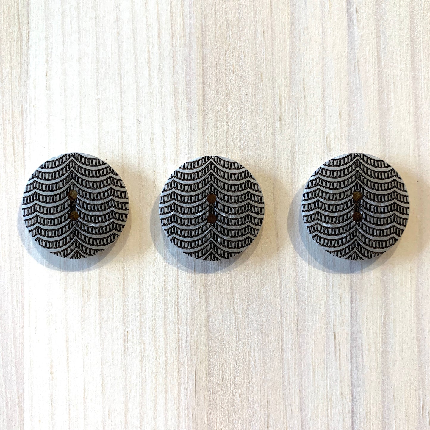 Boutons recyclés