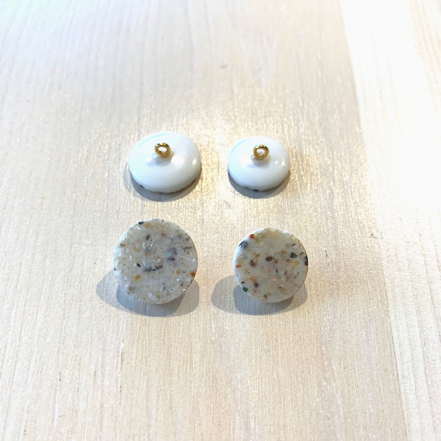 Boutons recyclés en polyester