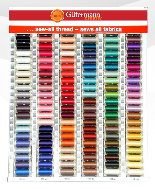 Fils à coudre par Gütermann - Couleurs 800 à 999