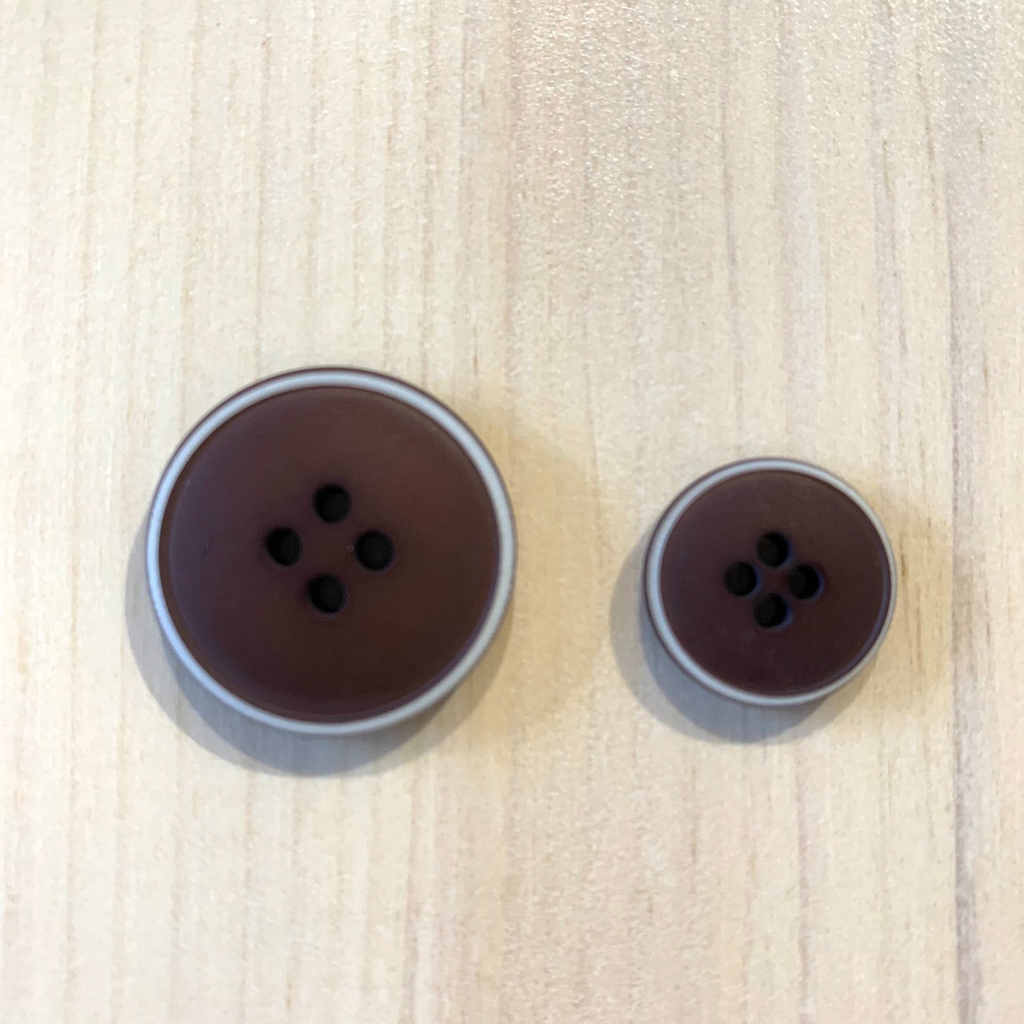 Boutons recyclés