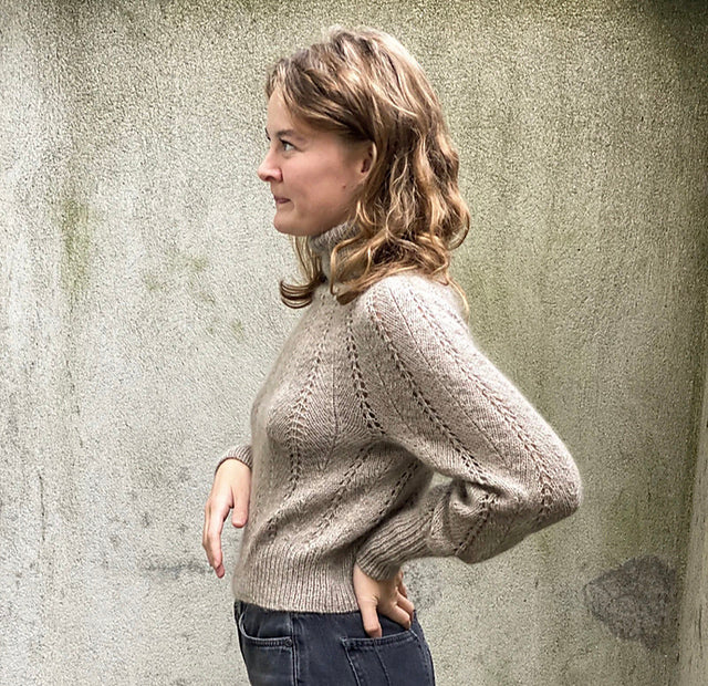 Patron du Fern Sweater en Français et Anglais - Knitting for Olive