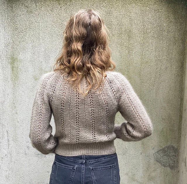 Patron du Fern Sweater en Français et Anglais - Knitting for Olive