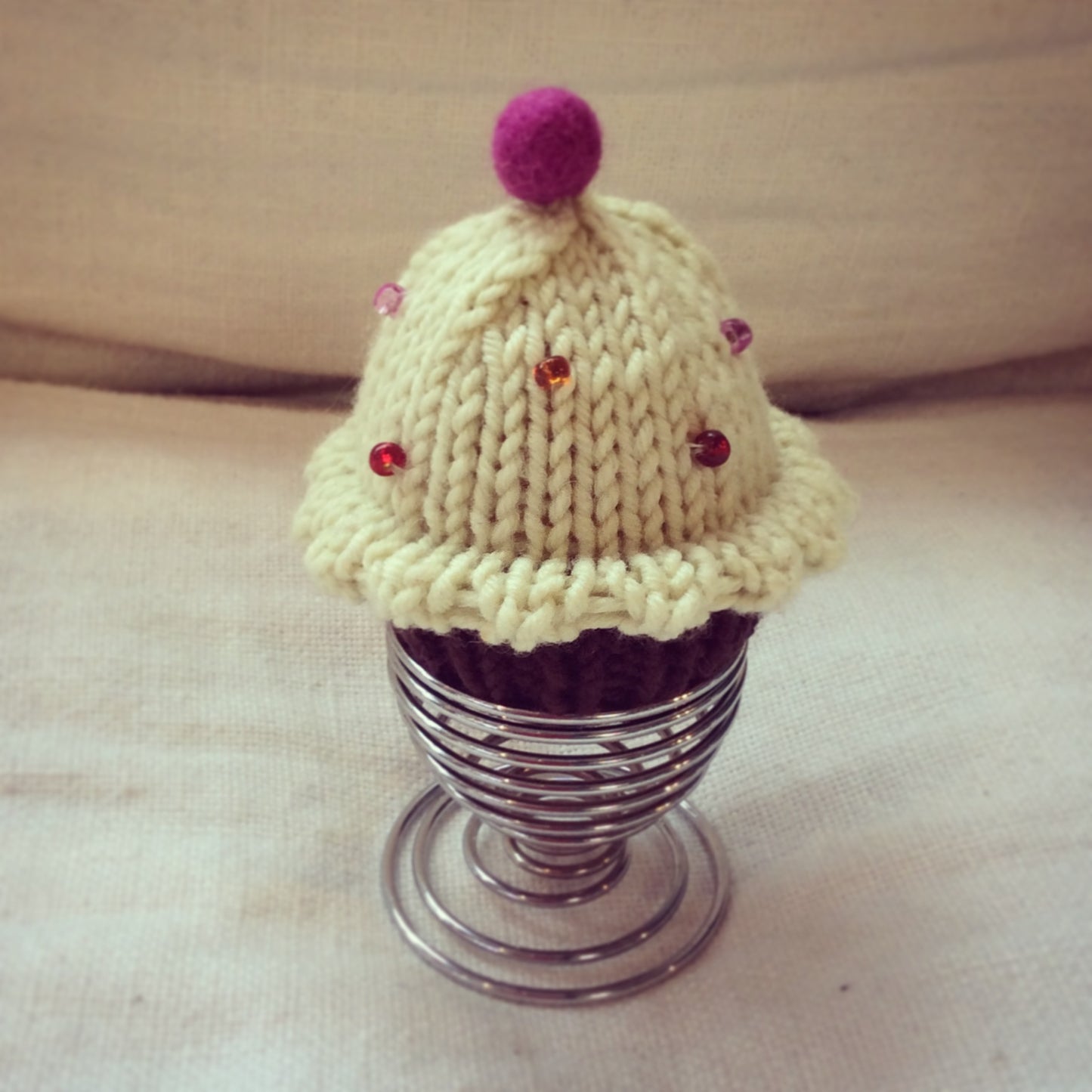 Cupcake Egg Cosy