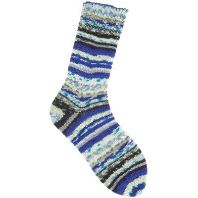 Socks Néon Fair Isle 4 Ply par Rico